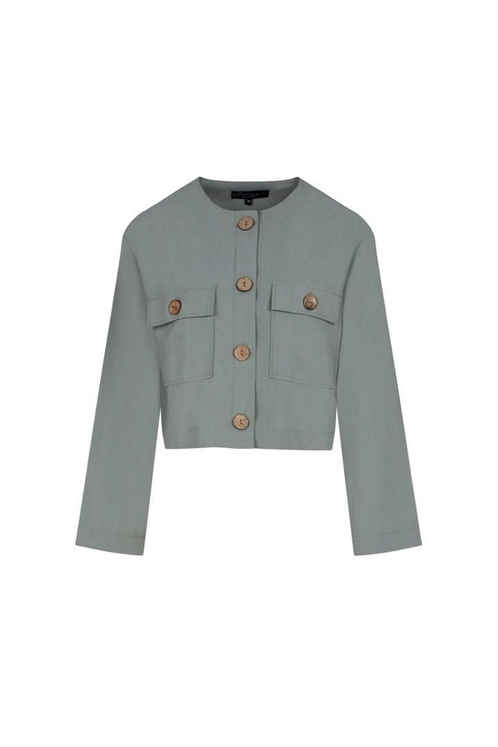 Elvira Casuals E1 25-067 jack dames oud groen