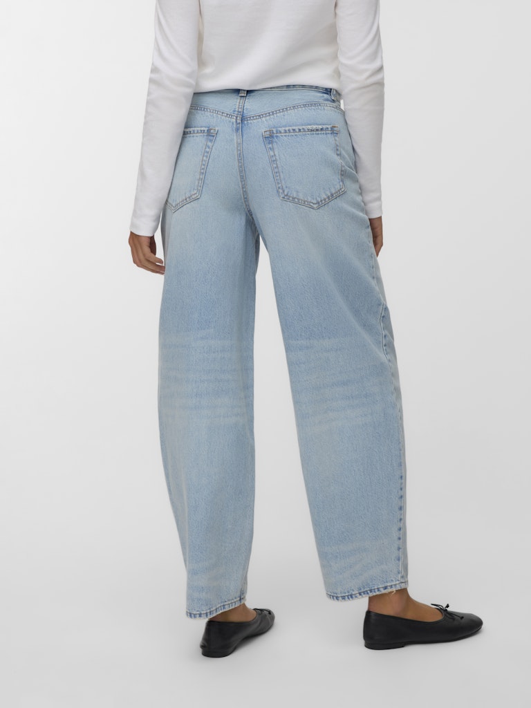VERO MODA Billie jeans low croth-baggy fit dames - Blue Denim - L32