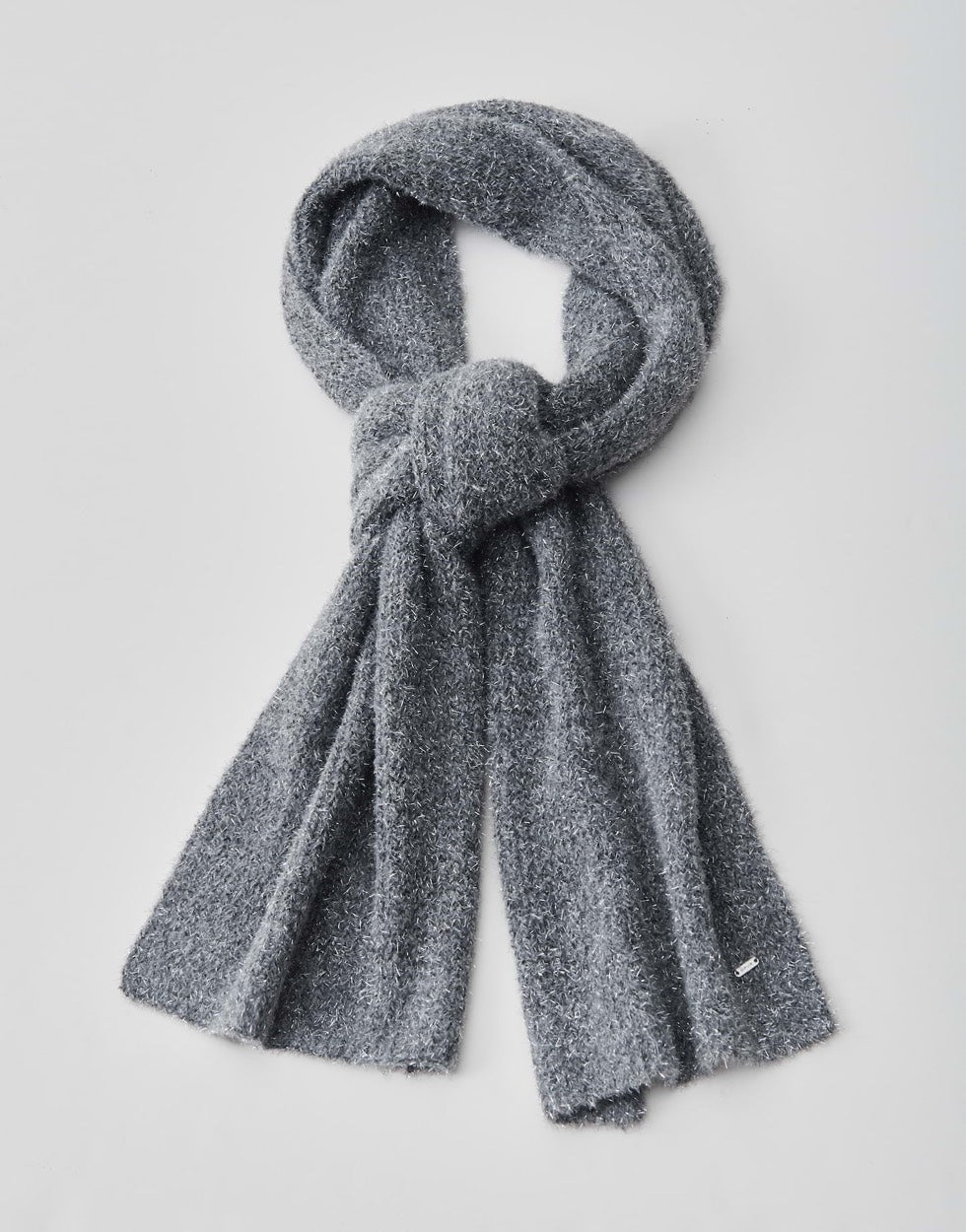Opus Aglezi scarf 10240111875284 sjaal zilverkleurig