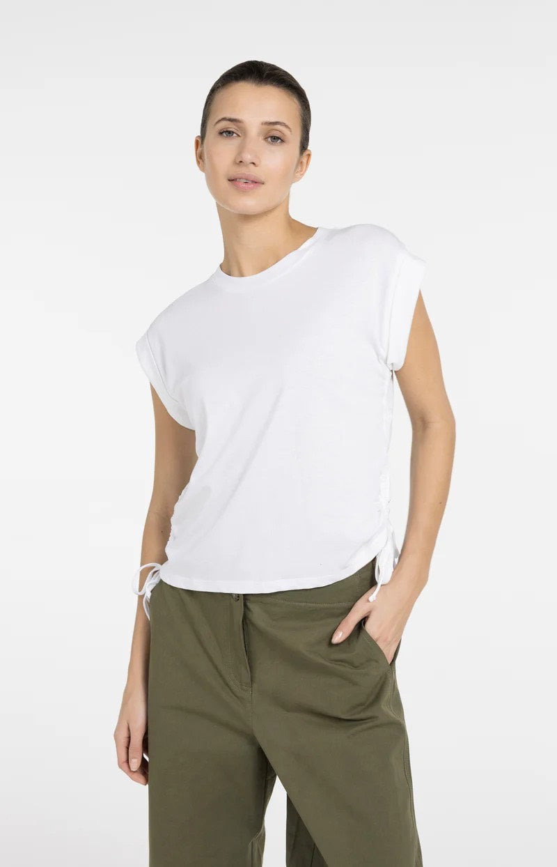 YAYA Women T-shirt k/m dames wit