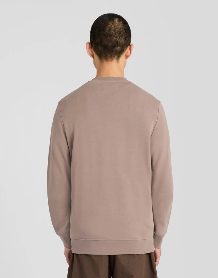 Lyle &amp; Scott ML2255TONT sweater taupe – heren