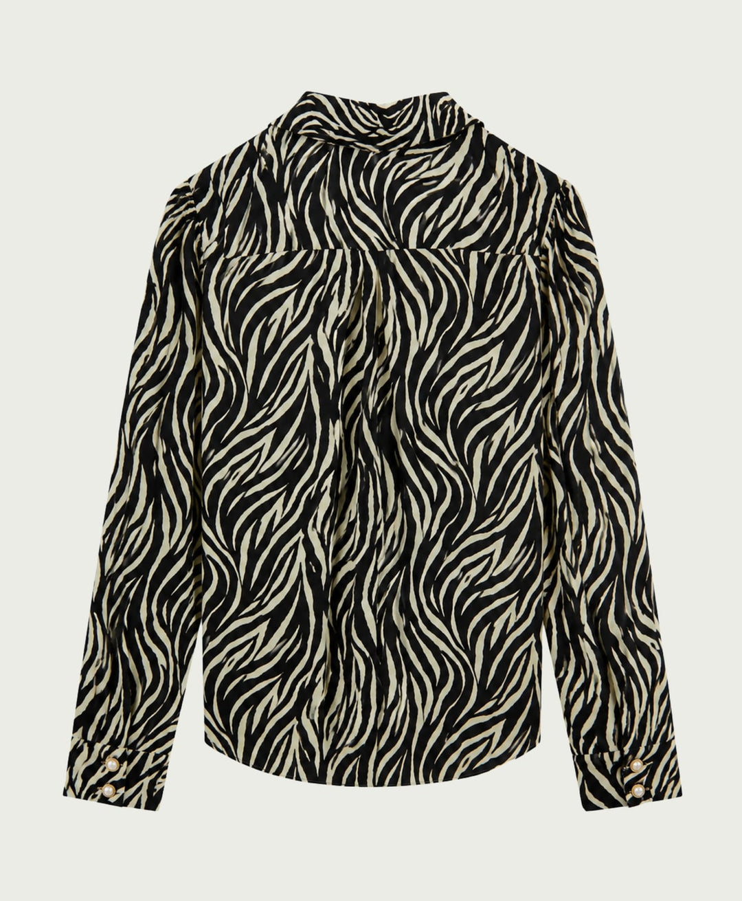 Elvira Casuals E4 26-019 June blouse l/m bruin dessin