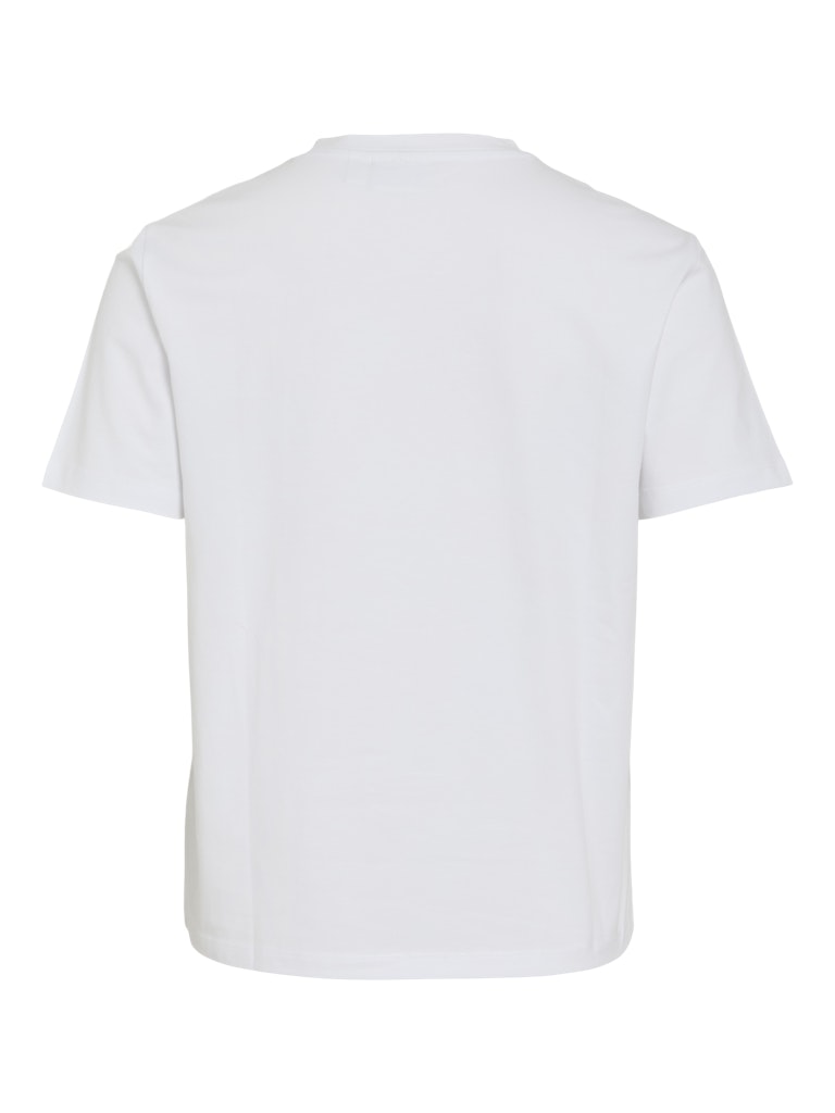 Vila 14103448 nora t-shirt k/m dames wit