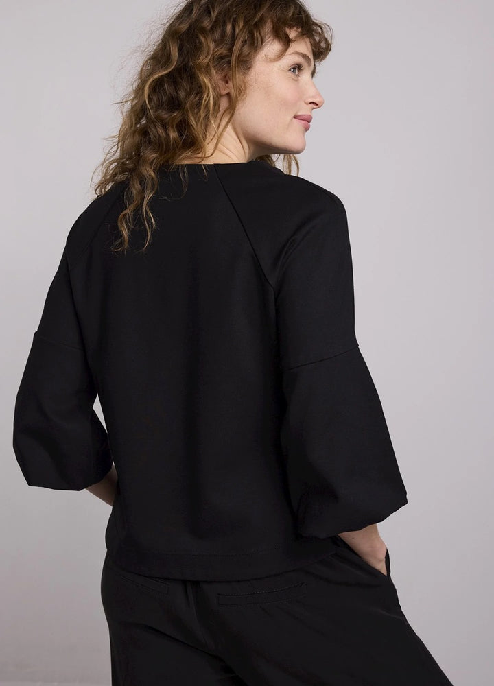 Summum top l/m dames zwart – 2s3091-11580