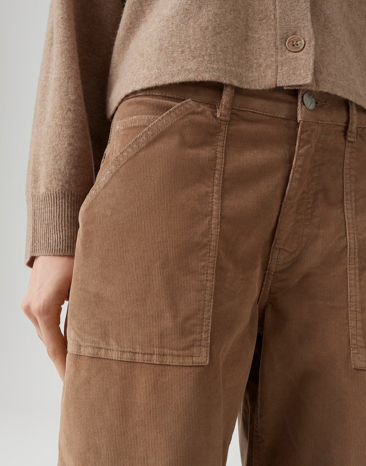Opus Lissie Boldie 1060719389248 lange broek cognac - L28