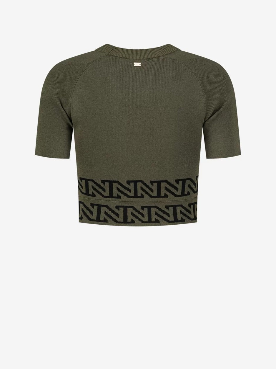 Nikkie N 7-571 2401 top k/m dames – army