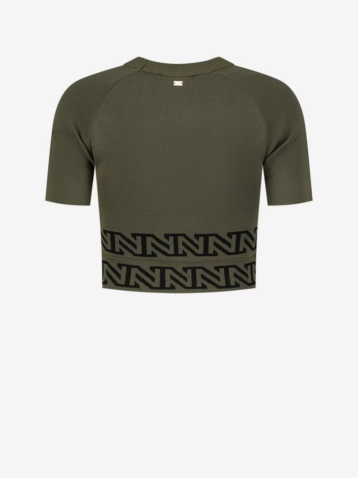 Nikkie N 7-571 2401 top k/m dames – army