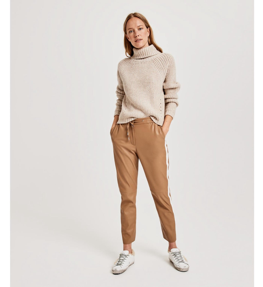 Vila Ginny trui zand – dames