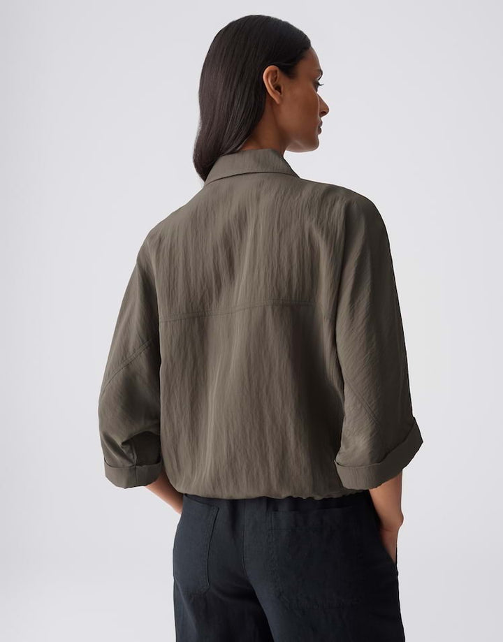 Opus blouse l/m dames army – Fropa 10575813194106