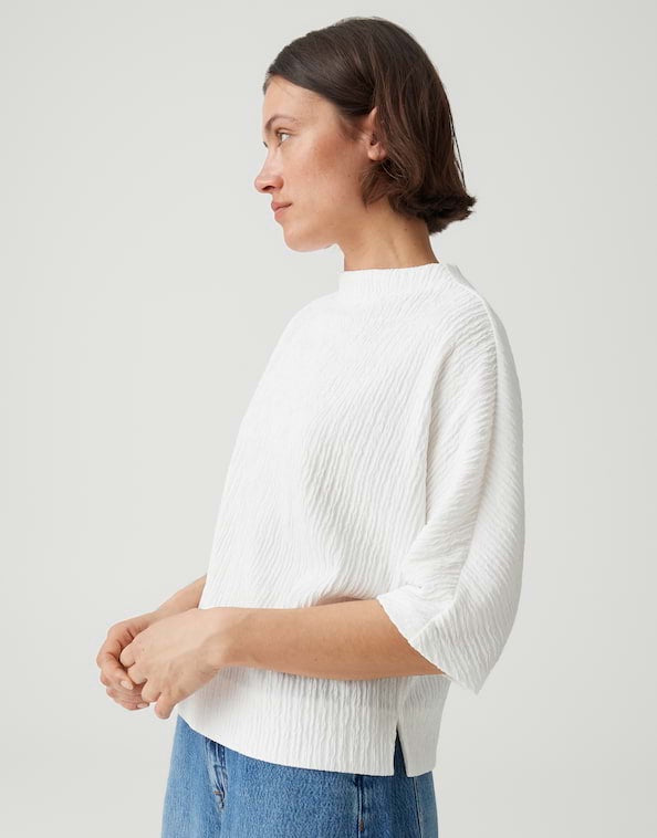 Opus top l/m dames off-white – Sirelo 10603613353451
