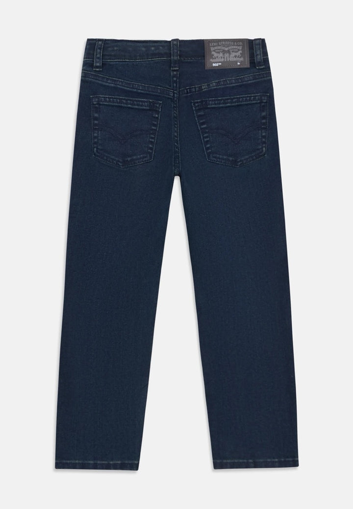 Levi's boys 502 regular tapered jeans – jongens - Black Denim