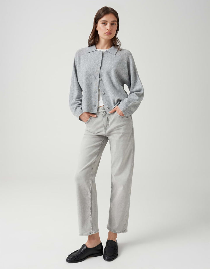 Opus Minah honesty 10607212945248 jeans regular-straight fit grey denim - L28