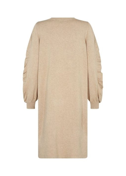 Soyaconcept 33316 jurk midi dames – zand dessin