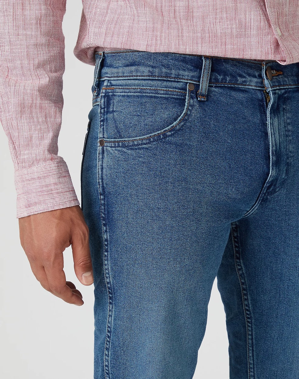Wrangler Greensboro W15QYI39U jeans – heren - Blue Denim - L32