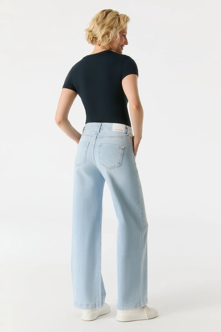 COJ Lulu jeans loose fit dames – blue denim - L30