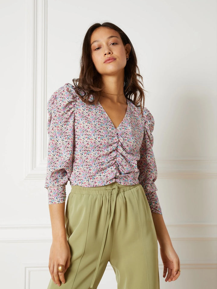 Refined department top l/m dames - R22039553 Isa - Roze Dessin