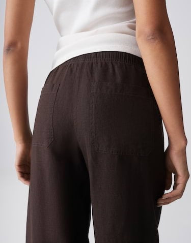 Opus Mileni resort lange broek bruin – dames