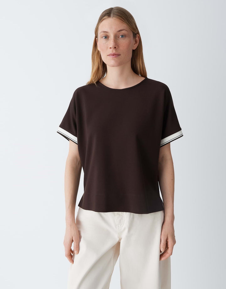 Opus t-shirt dames bruin – Giprep 10538614134477