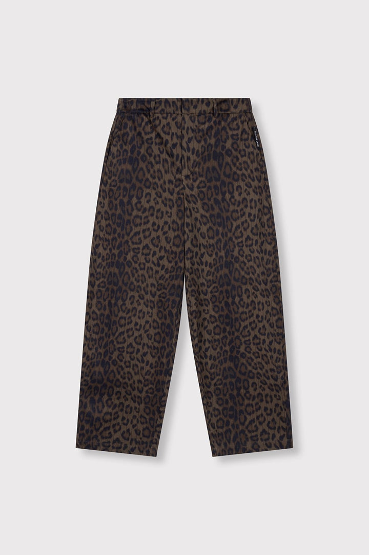 Alix the label 2609133869 lange broek dames bruin dessin