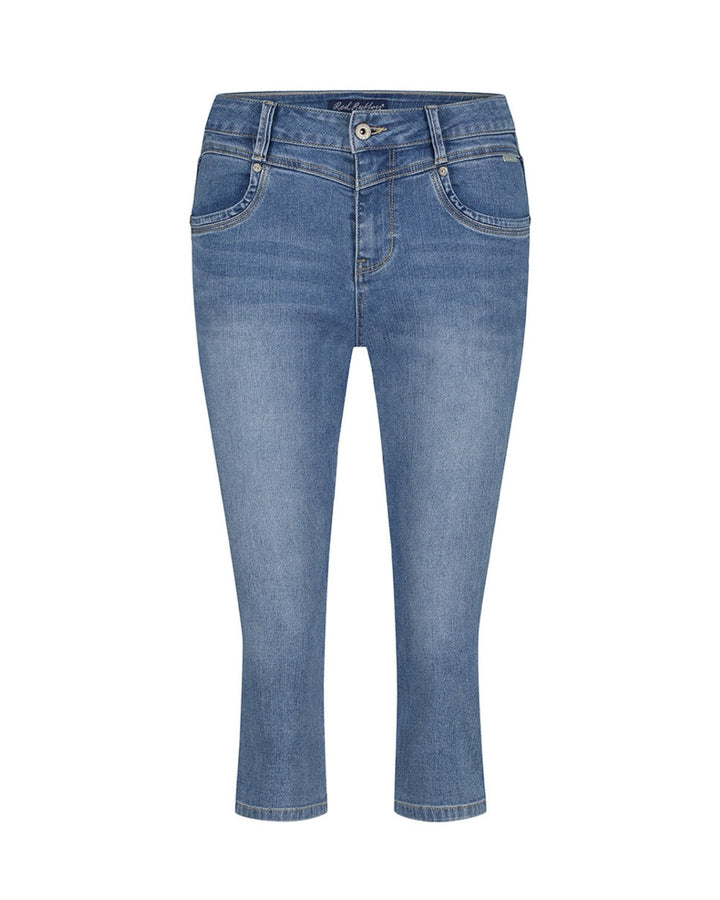 Red Button 4556 Suze capri denim dames – blue denim