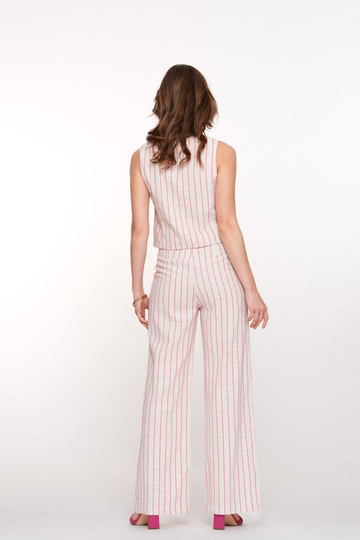 Geisha dames lange broek zand dessin