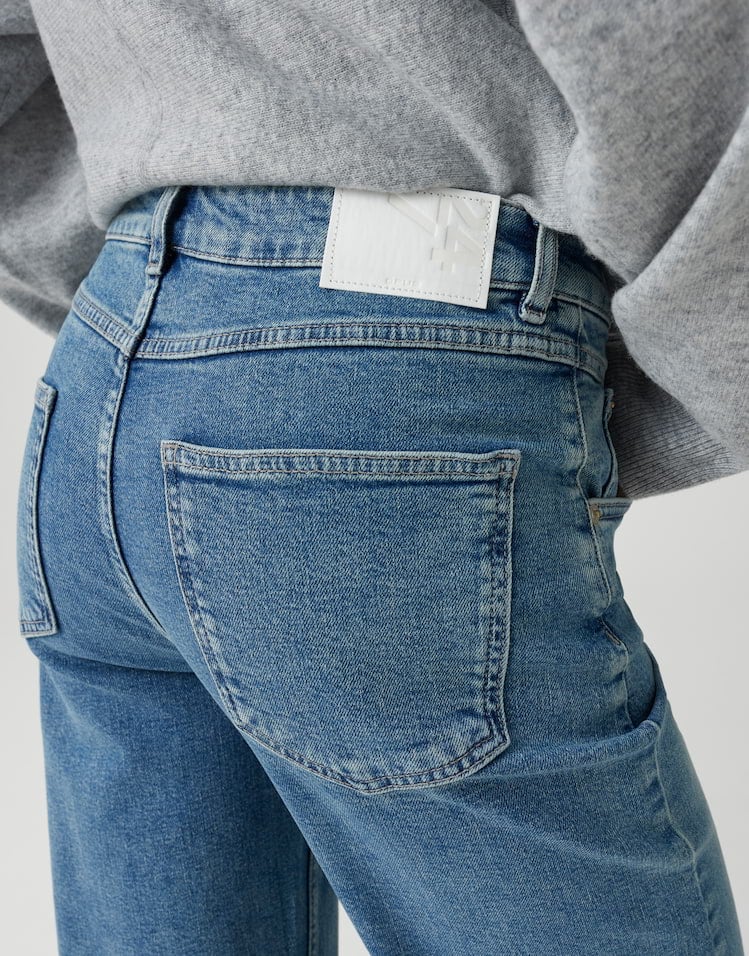 Opus Minah honesty 10607213982248 jeans regular-straight fit blue denim - L28