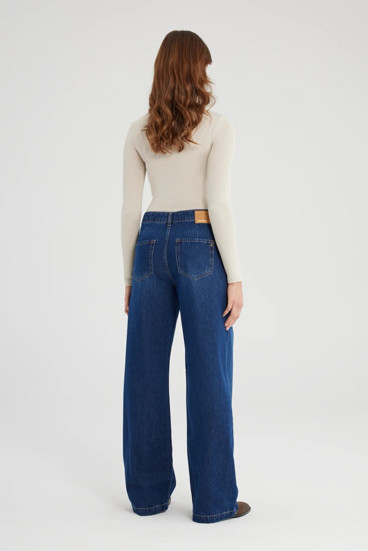 COJ Maxime jeans loose fit dames – blue denim - 30