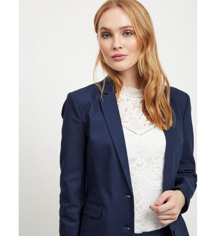 Vila Amyna blazer dames navy