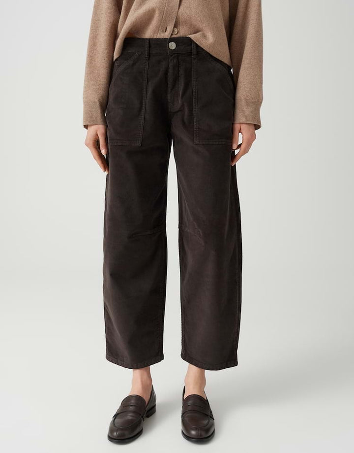 Opus Lissie Boldi 1060719389248 jeans loose fit bruin - L28