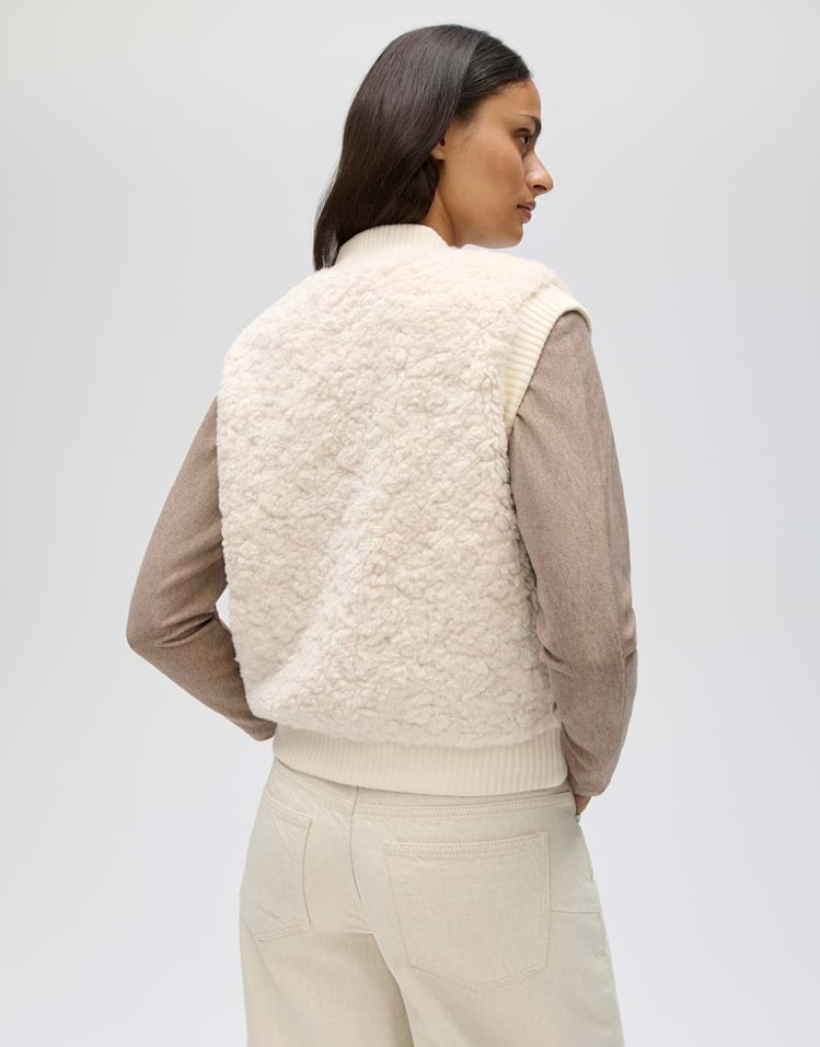 Opus 10638214598106 sweater dames off-white