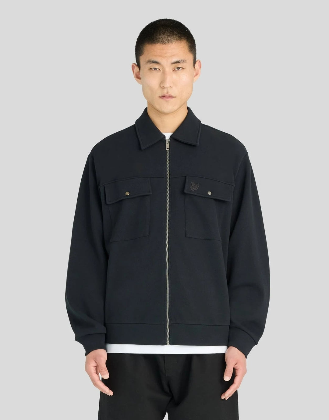 Lyle & Scott ML2550V vest sweat heren – zwart