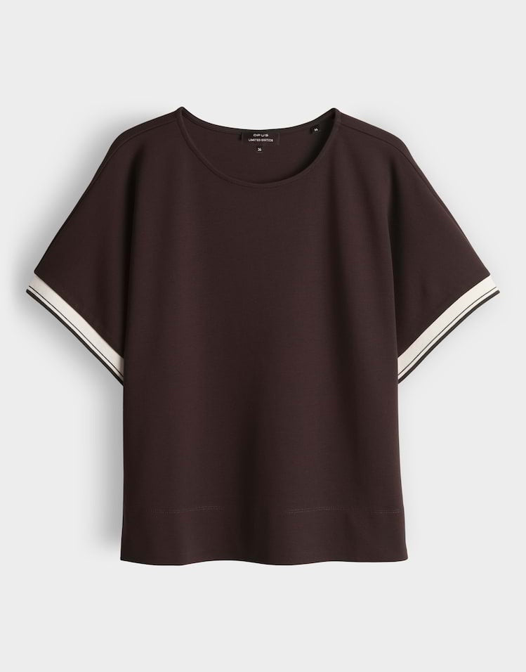 Opus t-shirt dames bruin – Giprep 10538614134477
