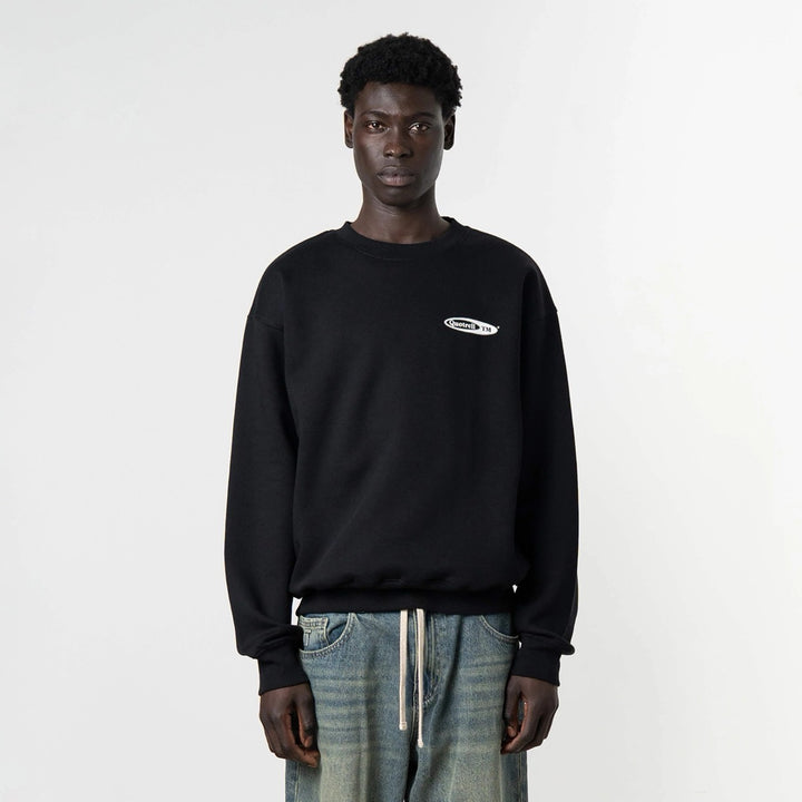 quotrell SW001 Emblem sweater heren zwart