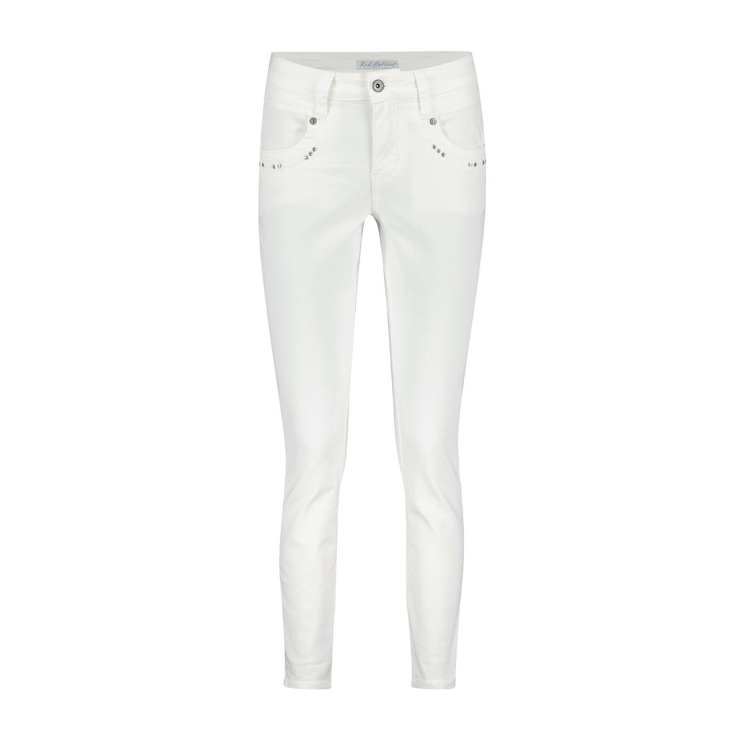 Red Button Sissy jeans slim fit dames – off-white