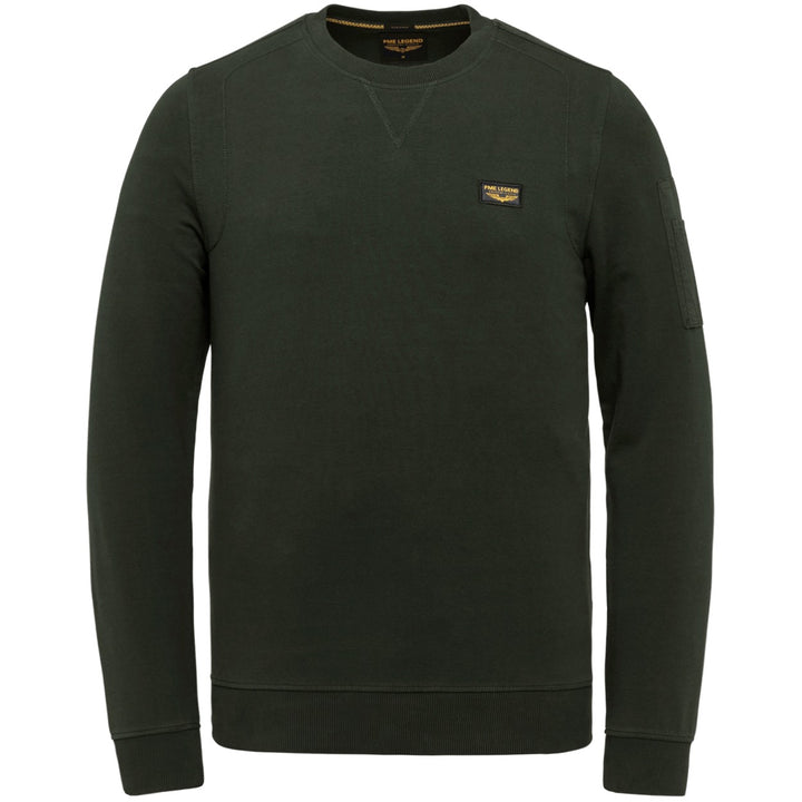 PME-Legend olijf sweater heren – PLS0000431