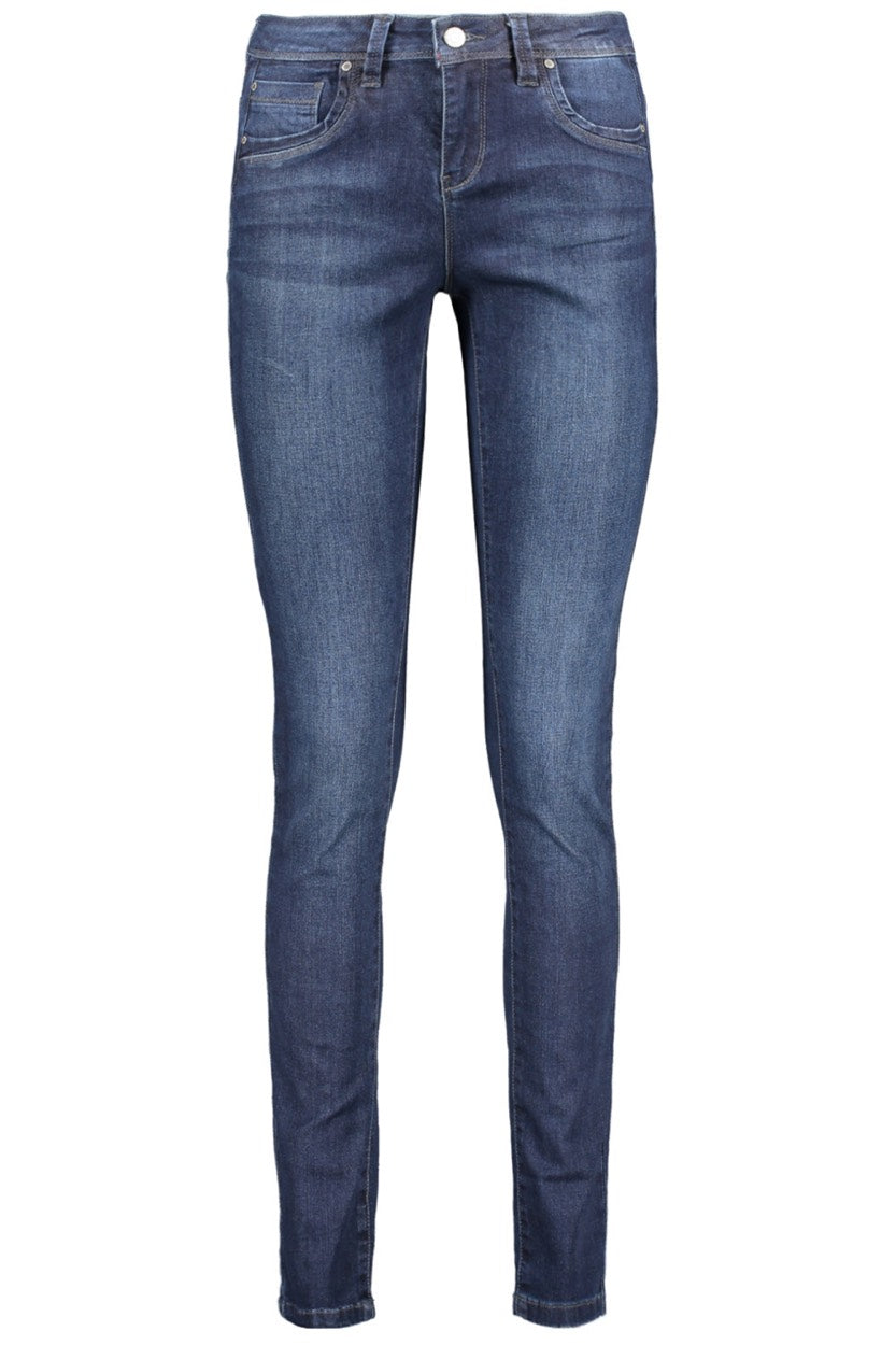 Red Button Jimmy 3801 jeans slim fit dames – blue denim - L30