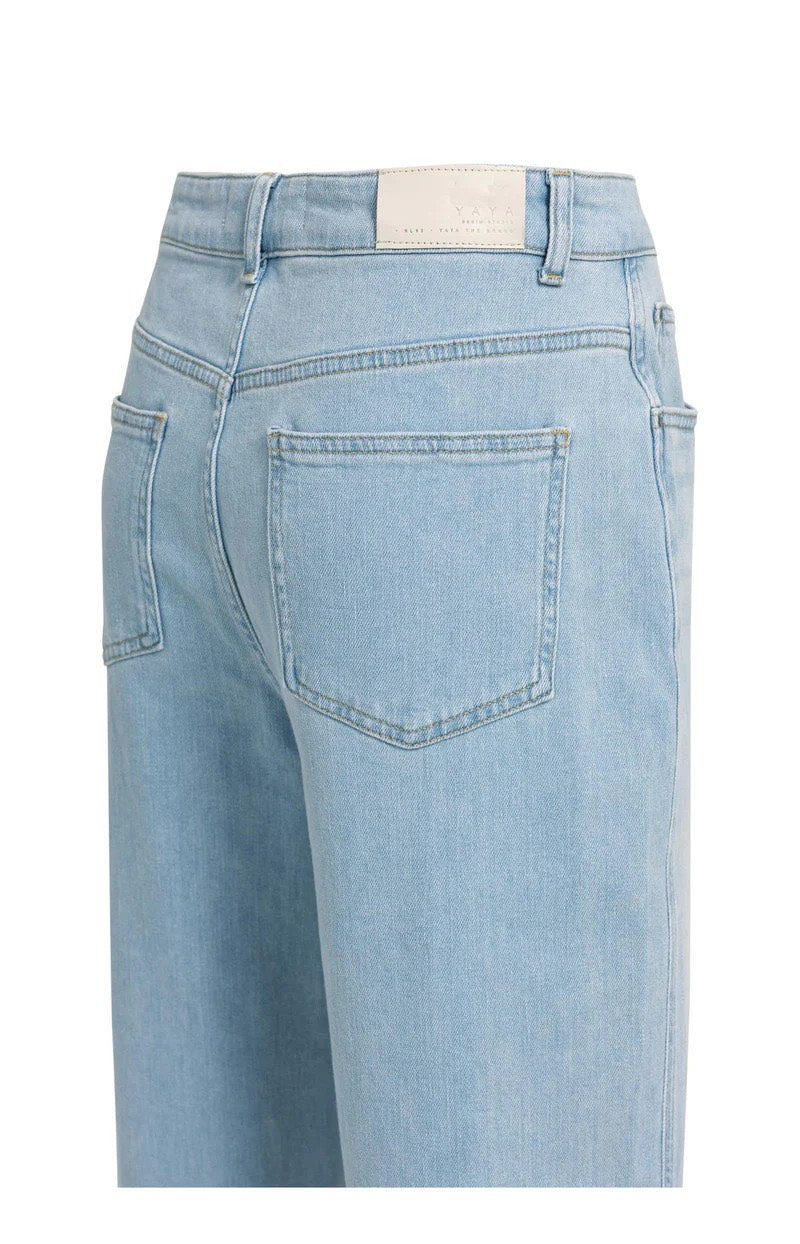 YAYA Women 01-311129-603 jeans loose fit blue denim