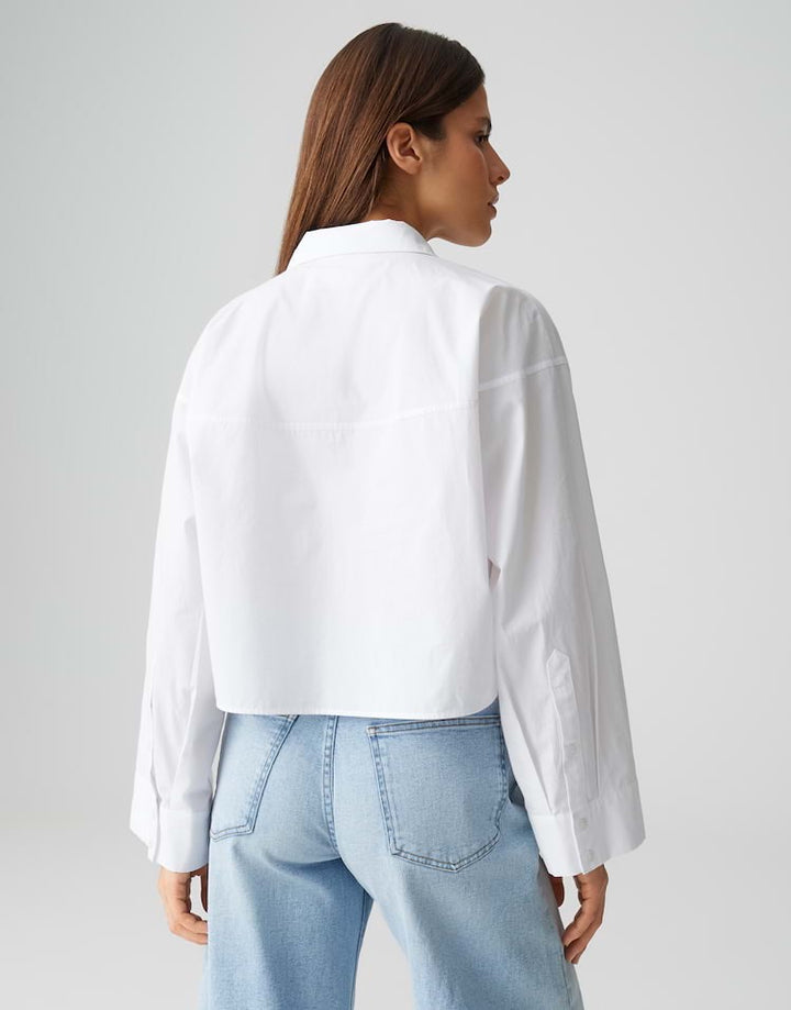 Opus Fazira blouse l/m dames wit