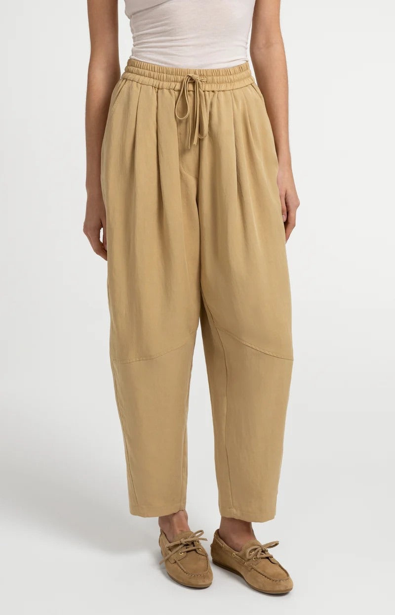 YAYA Women lange broek zand – dames