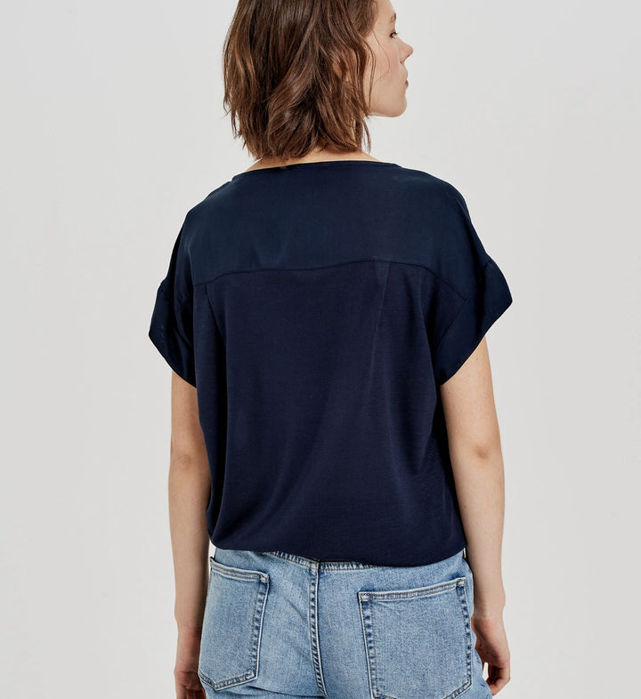 Elvira Casuals E4 25-049 Lelie t-shirt dames navy