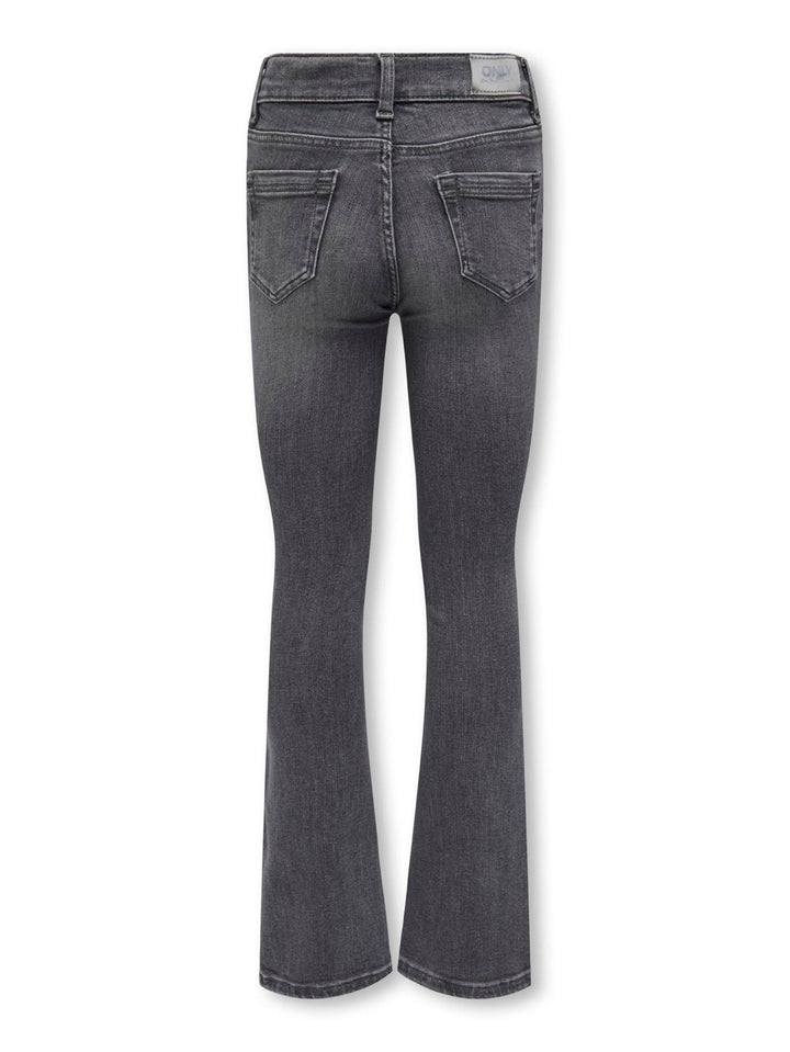 Kogblush Mid Flared Dnm Dia0918 - Grey Denim