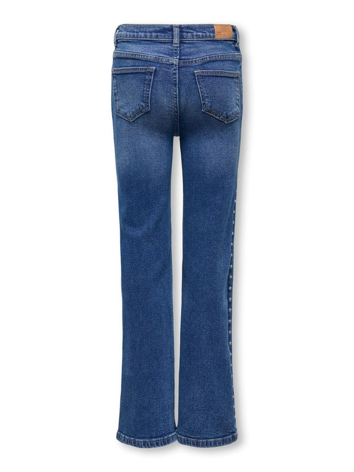 Kogjuicy Hw Wide Star Dnm Azg557 - Blue Denim
