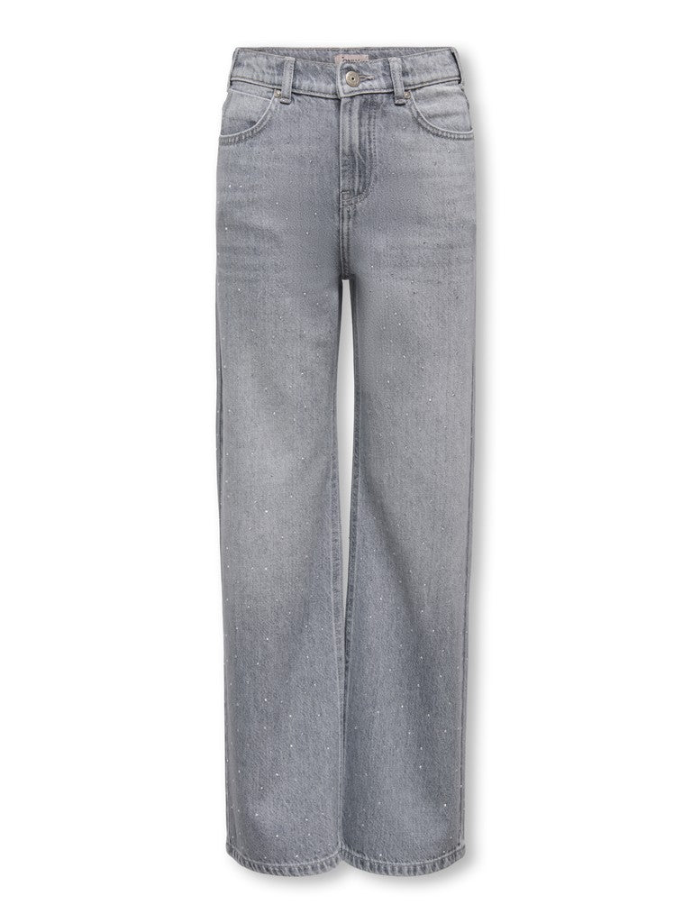 Kogcobain Rhs Wide Dnm Azg815 Noos - Grey Denim