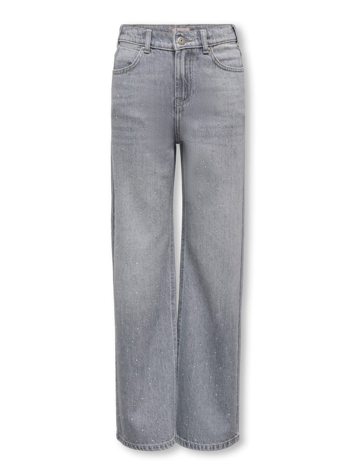 Kogcobain Rhs Wide Dnm Azg815 Noos - Grey Denim