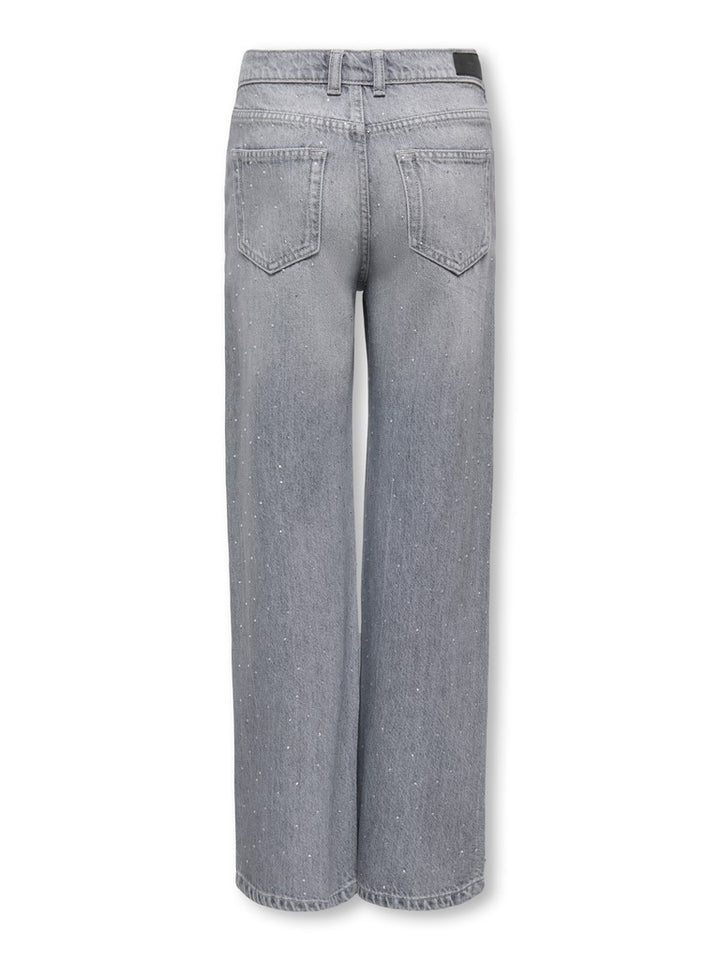 Kogcobain Rhs Wide Dnm Azg815 Noos - Grey Denim