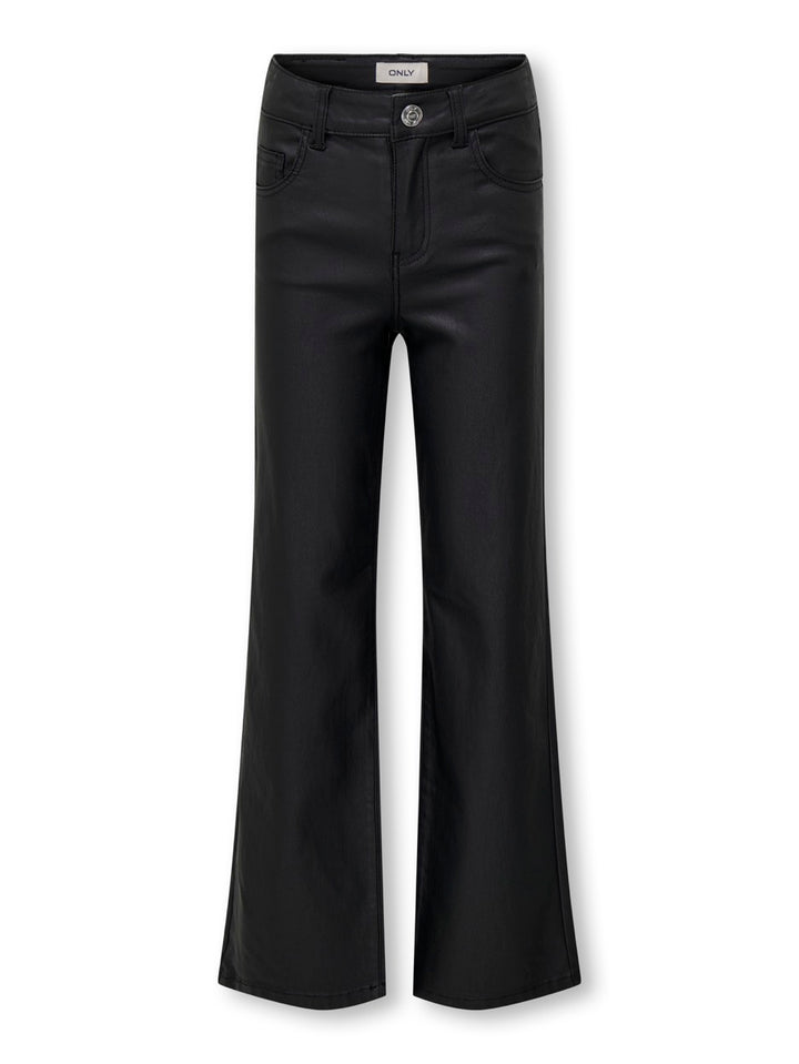 Kogjuicy-nya Wide Coated Pant Pnt - Zwart