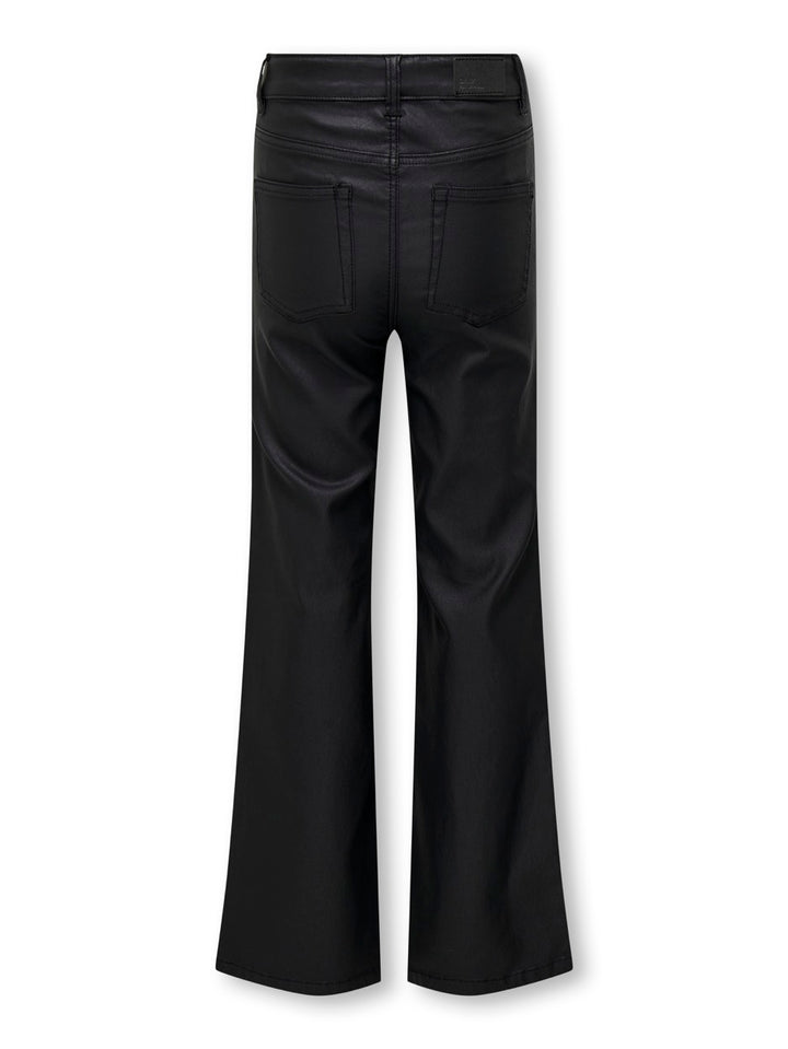 Kogjuicy-nya Wide Coated Pant Pnt - Zwart