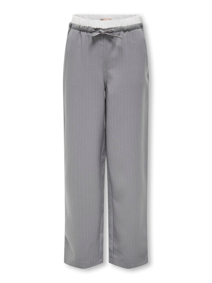 Kogmiley Life Pinstr. Boxer Str Pant Pnt - Grijs Melee