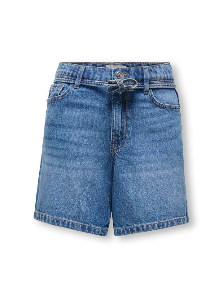 Koggianna Hw Belt Shorts Pimbox Dnm Noos - Blue Denim