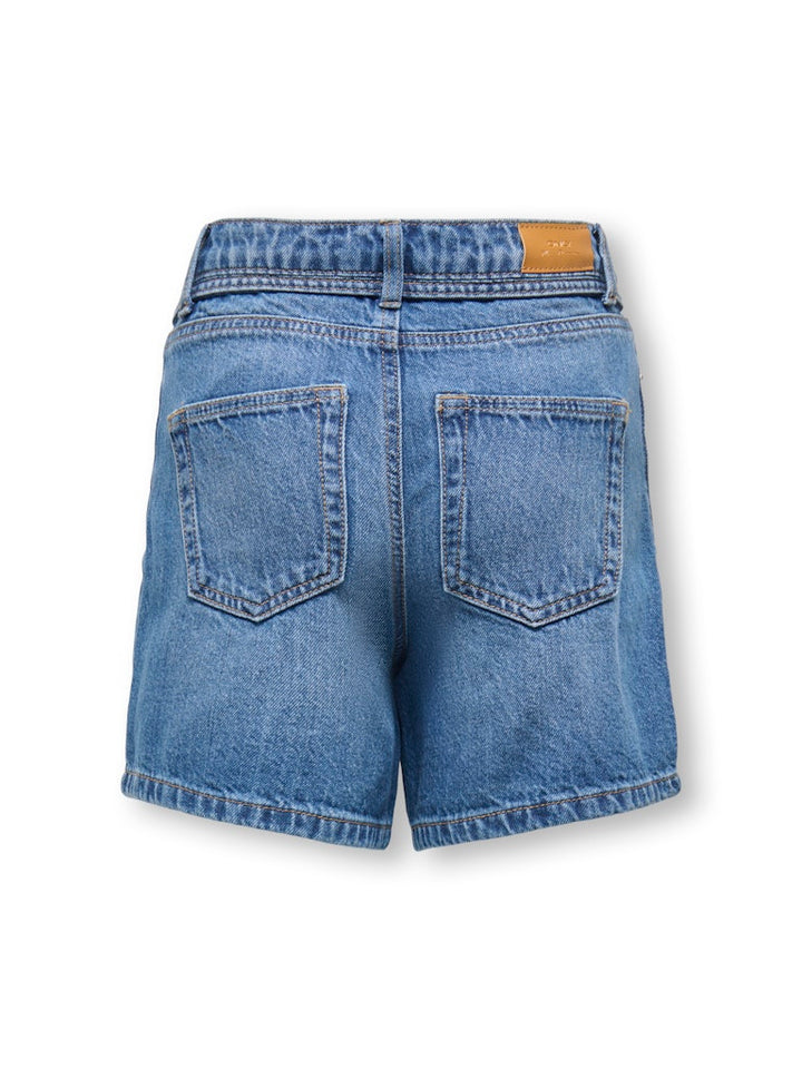 Koggianna Hw Belt Shorts Pimbox Dnm Noos - Blue Denim